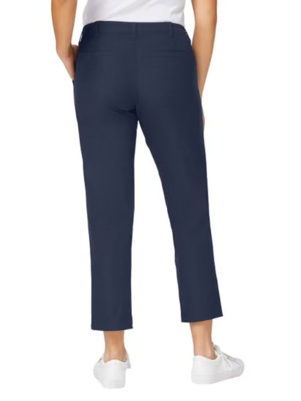 Kirkland Signature Women's Travel Ankle Pant, Navy - Picture 2 of 12